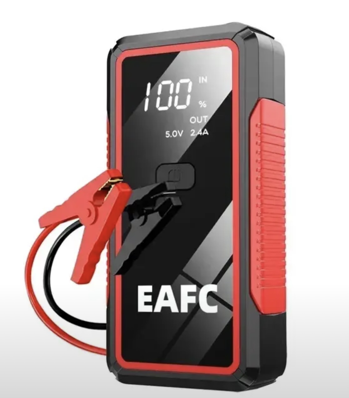 Пусковое портативное устройство бустер EAFC 16000mAh 1500A. Jump starter.  Powerbank. - купить в Москве, цены на Мегамаркет | 600014858908