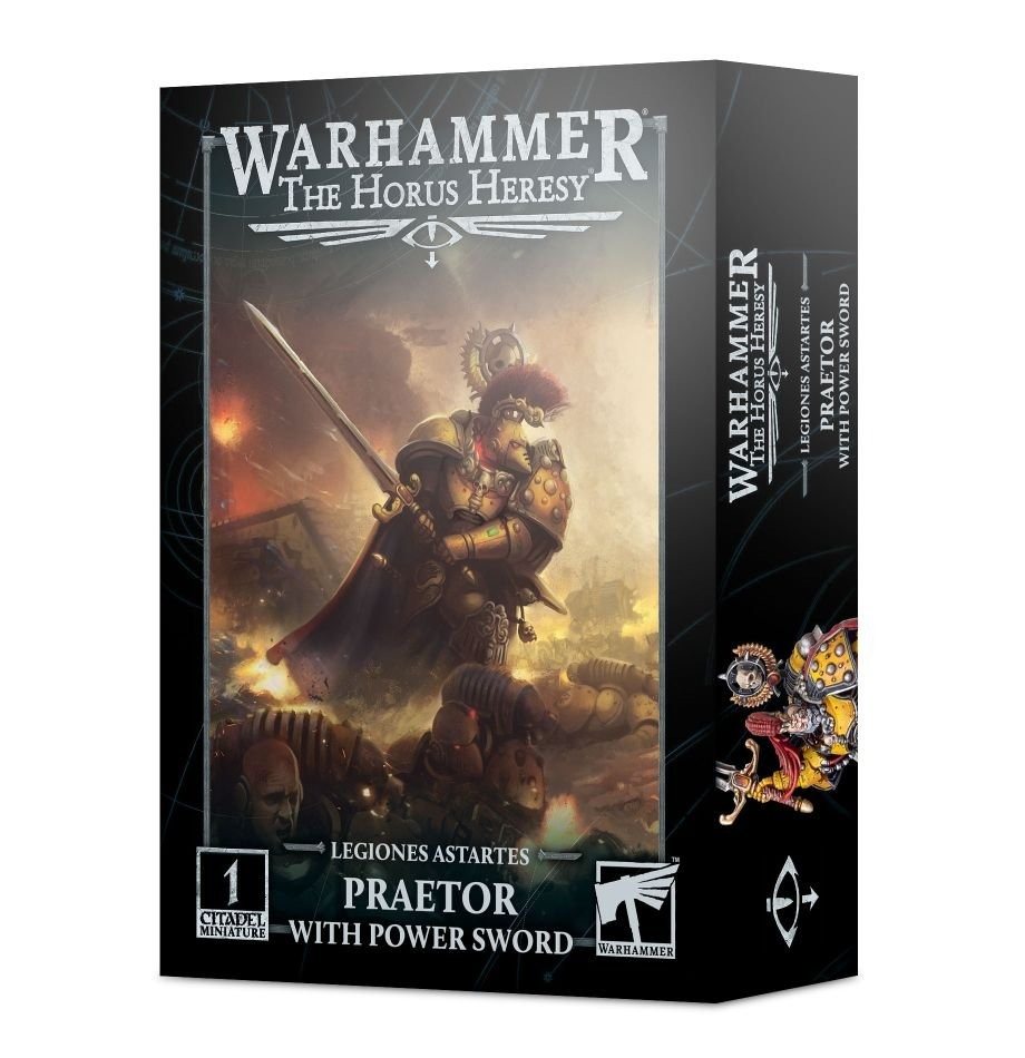 Купить миниатюра для игры Games Workshop Warhammer Legiones Astartes  Praetor With Power Sword, цены на Мегамаркет | Артикул: 600010404772