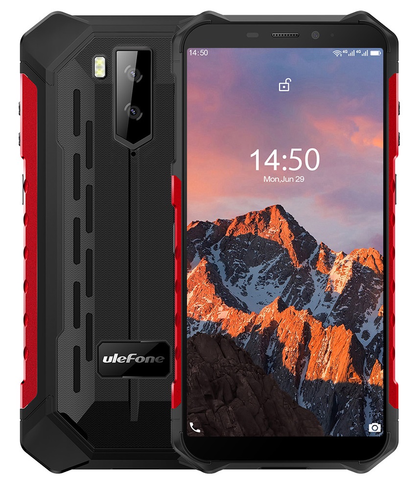 Смартфон Ulefone Armor X5 Pro 4/64GB Red (ULFNARMX5PRO4) - отзывы  покупателей на маркетплейсе Мегамаркет | Артикул: 600004229692