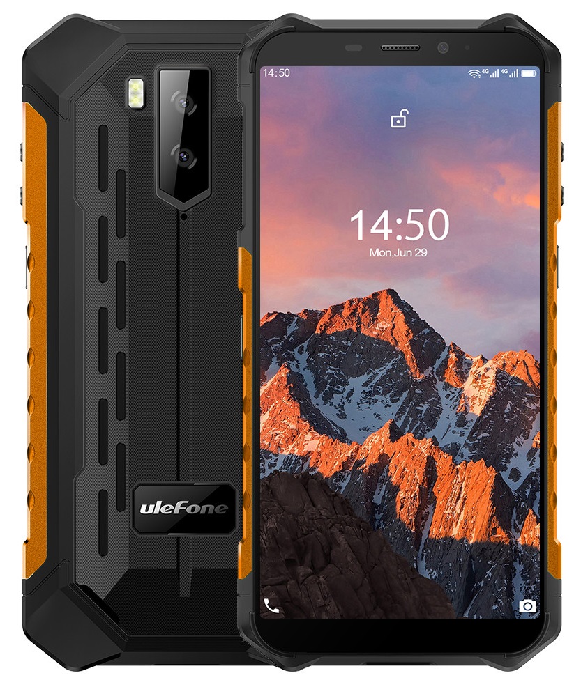 Смартфон Ulefone Armor X5 Pro 4/64GB Orange (ULFNARMX5PRO3), купить в  Москве, цены в интернет-магазинах на Мегамаркет