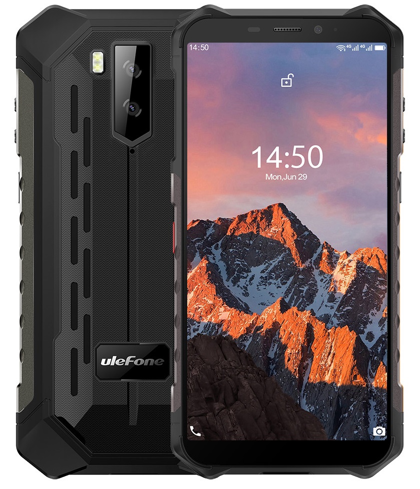 Смартфон Ulefone Armor X5 Pro 4/64GB Black (ULFNARMX5PRO) - характеристики  и описание на Мегамаркет | 600004229685