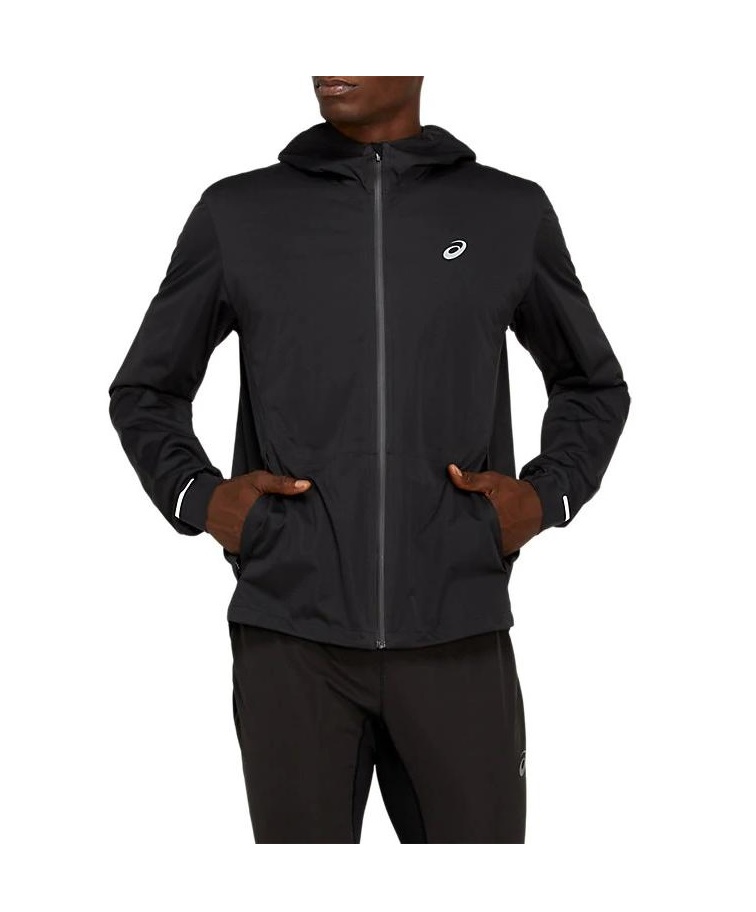 Asics deals black jacket