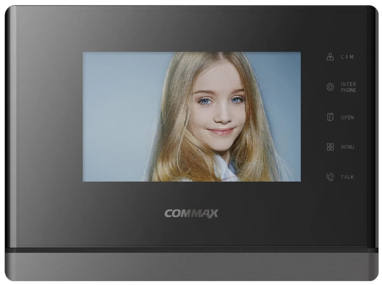 Адаптированный видеодомофон Commax CDV-70Y/XL Black - отзывы покупателей на  Мегамаркет | 600012076849