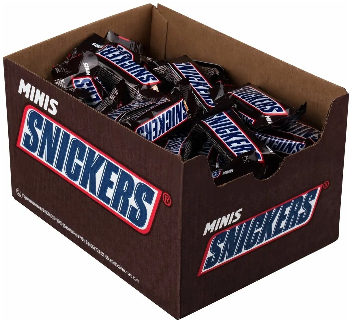 Купить набор кондитерских изделий Snickers MIX MINIS MINI BOX 81 г, цены на  Мегамаркет | Артикул: 100045195265