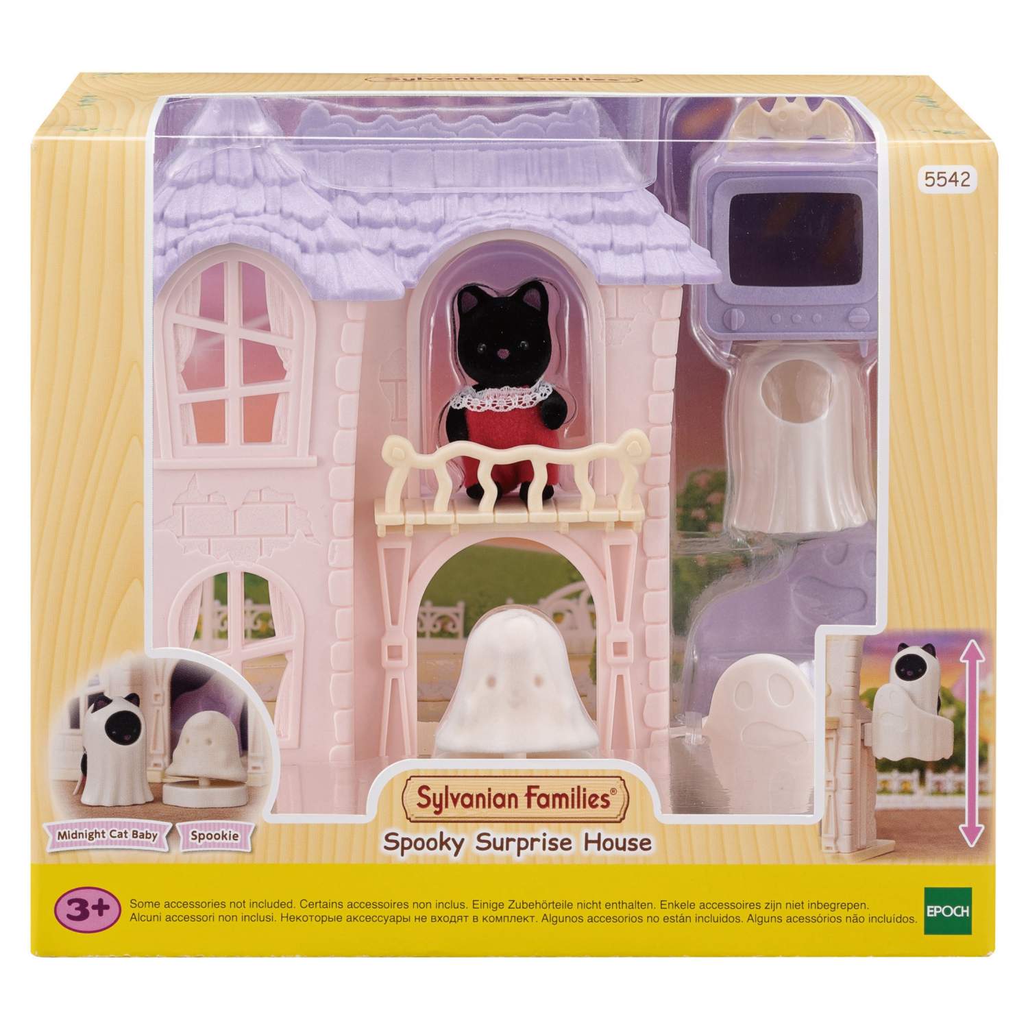 Купить игровой набор Sylvanian Families Домик с привидениями 5542, цены на  Мегамаркет