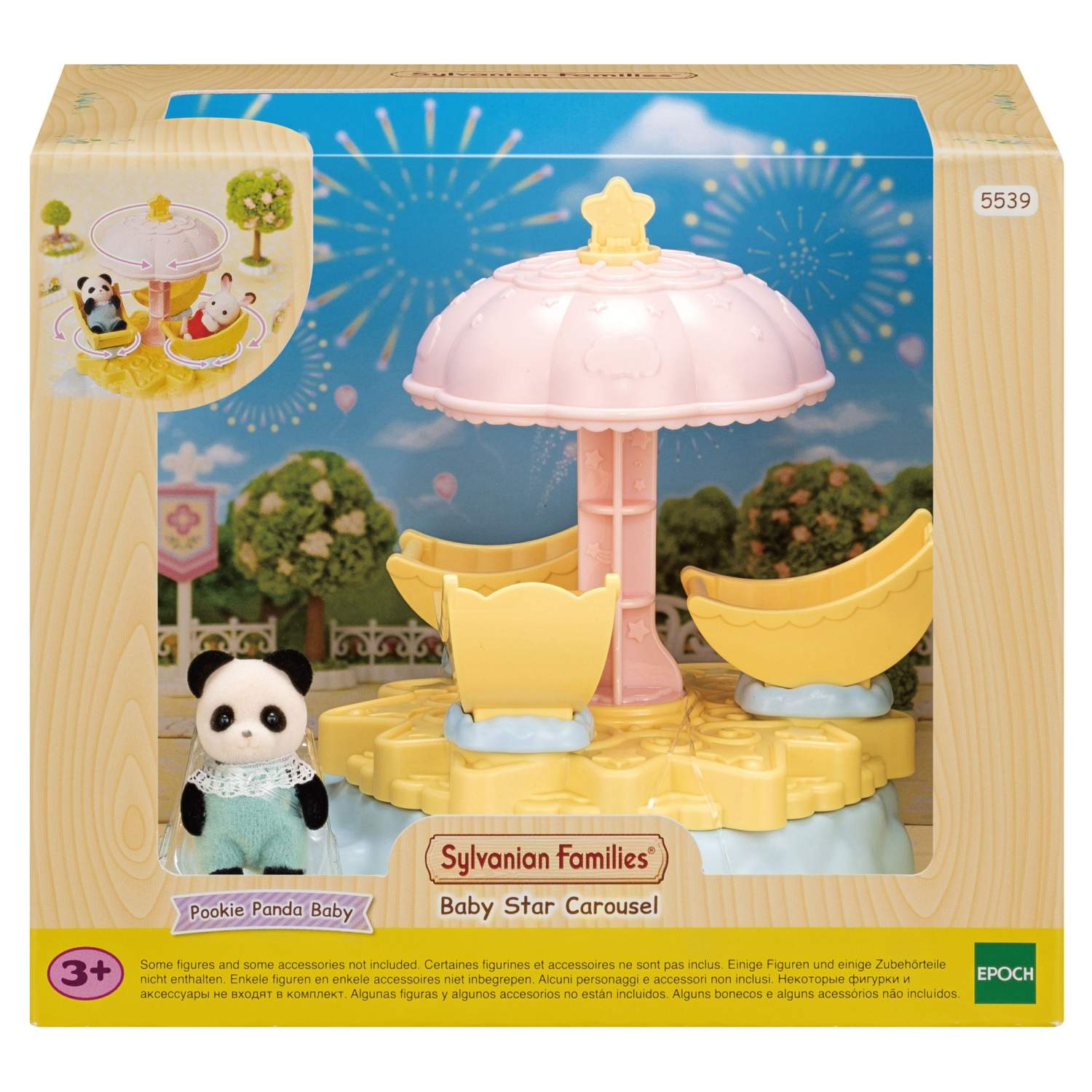 Купить игровой набор Sylvanian Families Звездная карусель 5539, цены на  Мегамаркет