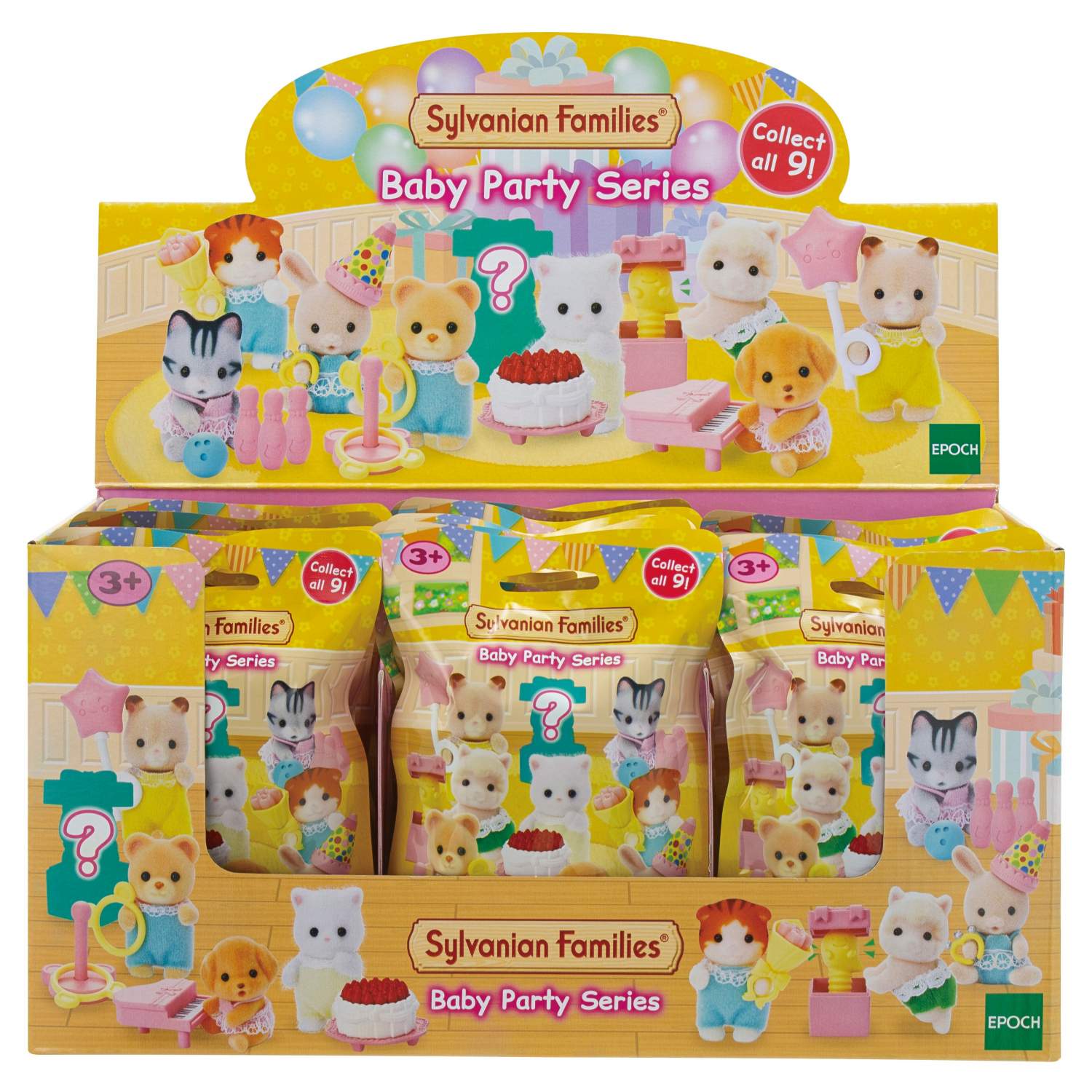 Купить игровой набор Sylvanian Families в закрыт. уп. Фигурка-сюрприз Детская  вечеринка 5464, цены на Мегамаркет