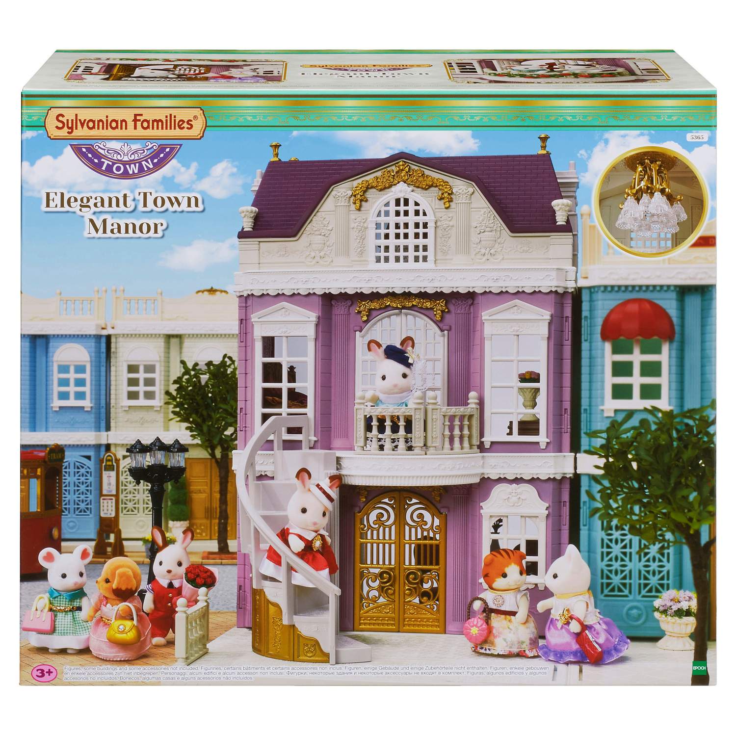 Игровой набор Sylvanian Families Городской особняк Town Series 5365 –  купить в Москве, цены в интернет-магазинах на Мегамаркет