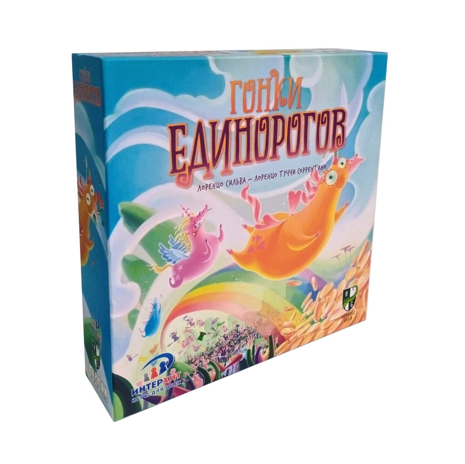 Купить настольная игра ИнтерХит Гонки Единорогов Unicorn Fever UFE03-2108,  цены на Мегамаркет | Артикул: 600006478506