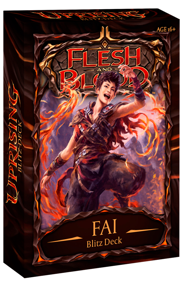 Настольная игра Flesh and Blood TCG: Стартовая колода Fai издания Uprising  англ 305458 – купить в Москве, цены в интернет-магазинах на Мегамаркет