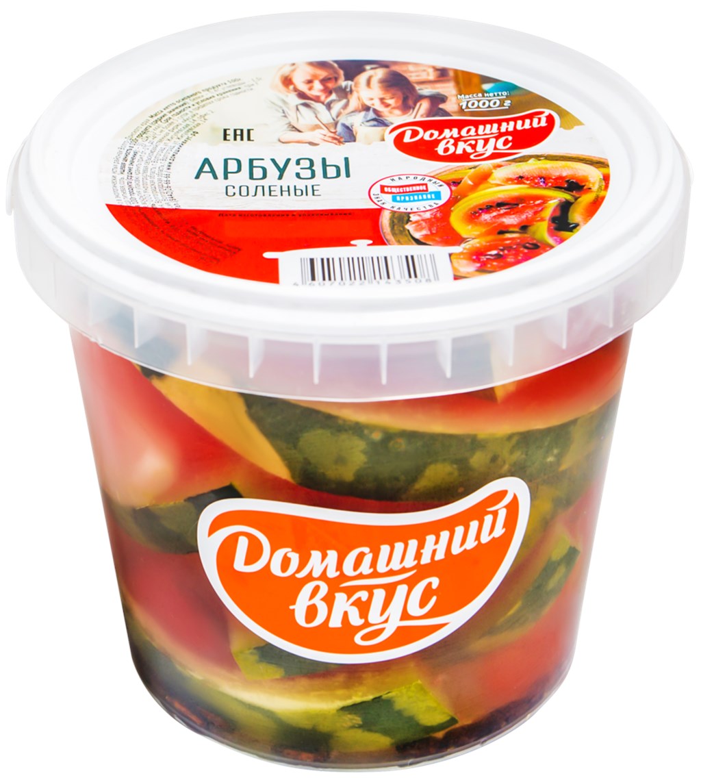 Купить арбузы Домашний вкус соленые 1 кг, цены на Мегамаркет | Артикул:  100029671081