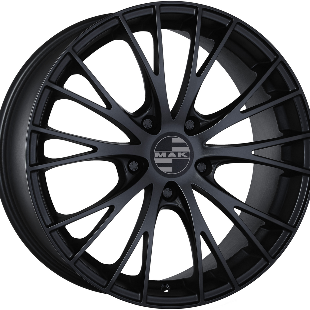 Диски R19 5x114,3 9J ET45 D70,6 MAK Rennen Matt Black - купить в Москве,  цены на Мегамаркет