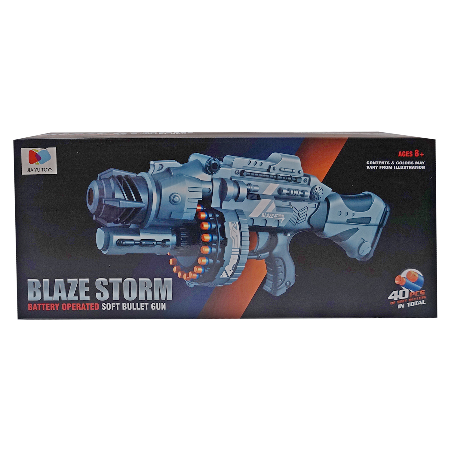 Автомат-Бластер игрушечный Blaze Storm ZC7076 с мягкими пульками, 40 шт –  купить в Москве, цены в интернет-магазинах на Мегамаркет