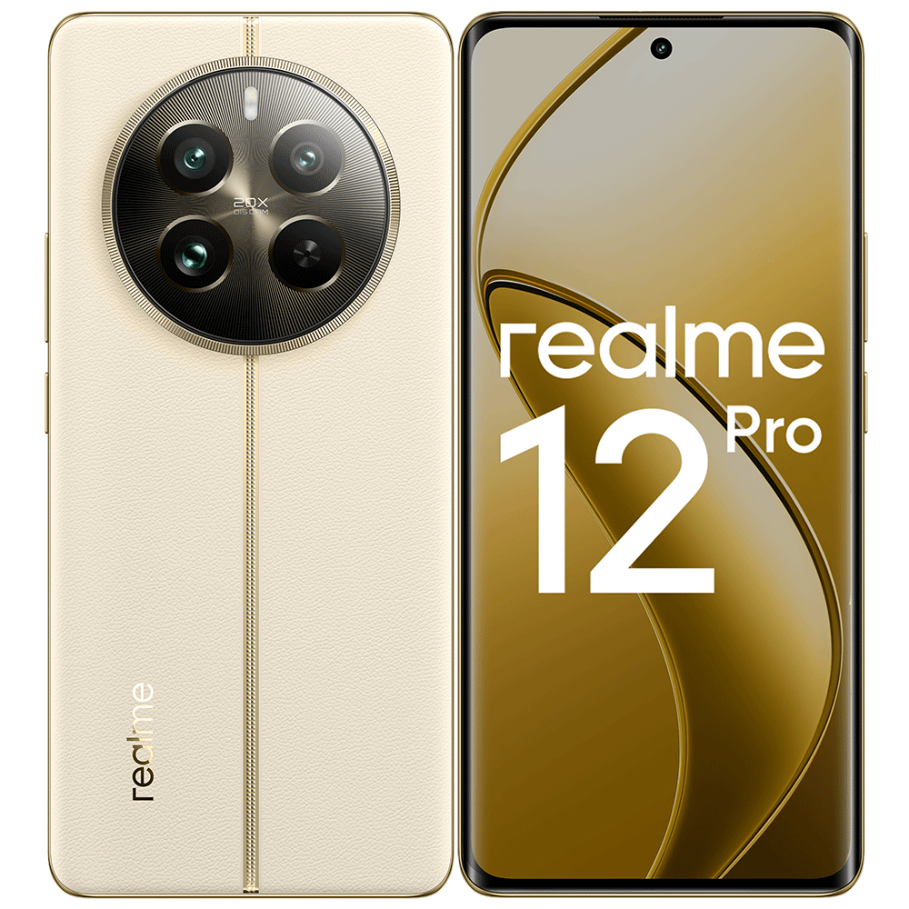 Смартфон realme 12 Pro RMX3842 5G 8/256 ГБ, Бежевый песок, купить в Москве,  цены в интернет-магазинах на Мегамаркет