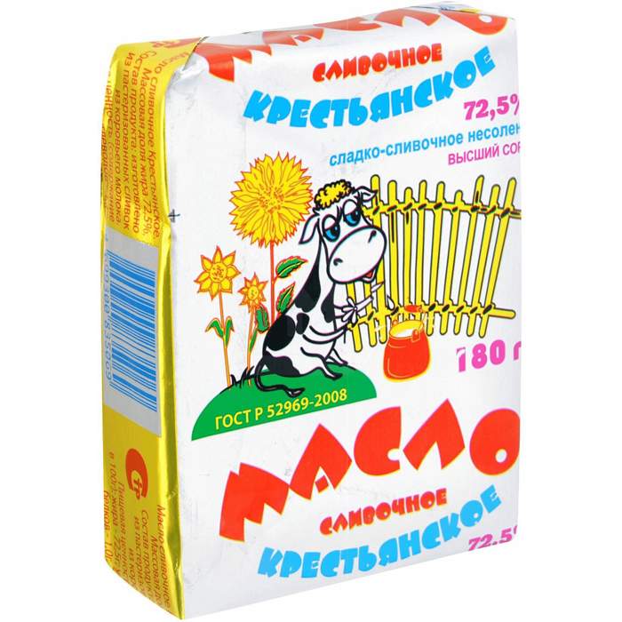 Масло сливочное крестьянское 72.5 состав. Масло Крестьянское сливочное 72.5 180г (мол компания). Масло Крестьянское 72,5% 180г Экомилк. Масло сладко-сливочное 72,5% 180г Киприно. Крестьян кое масло.