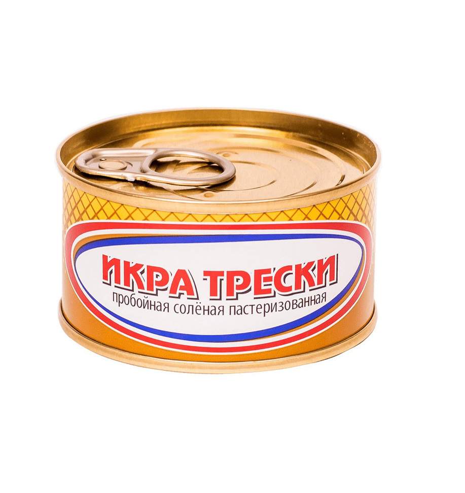 Икра трески белая Невод пастеризованная 120 г - отзывы покупателей на маркетплей
