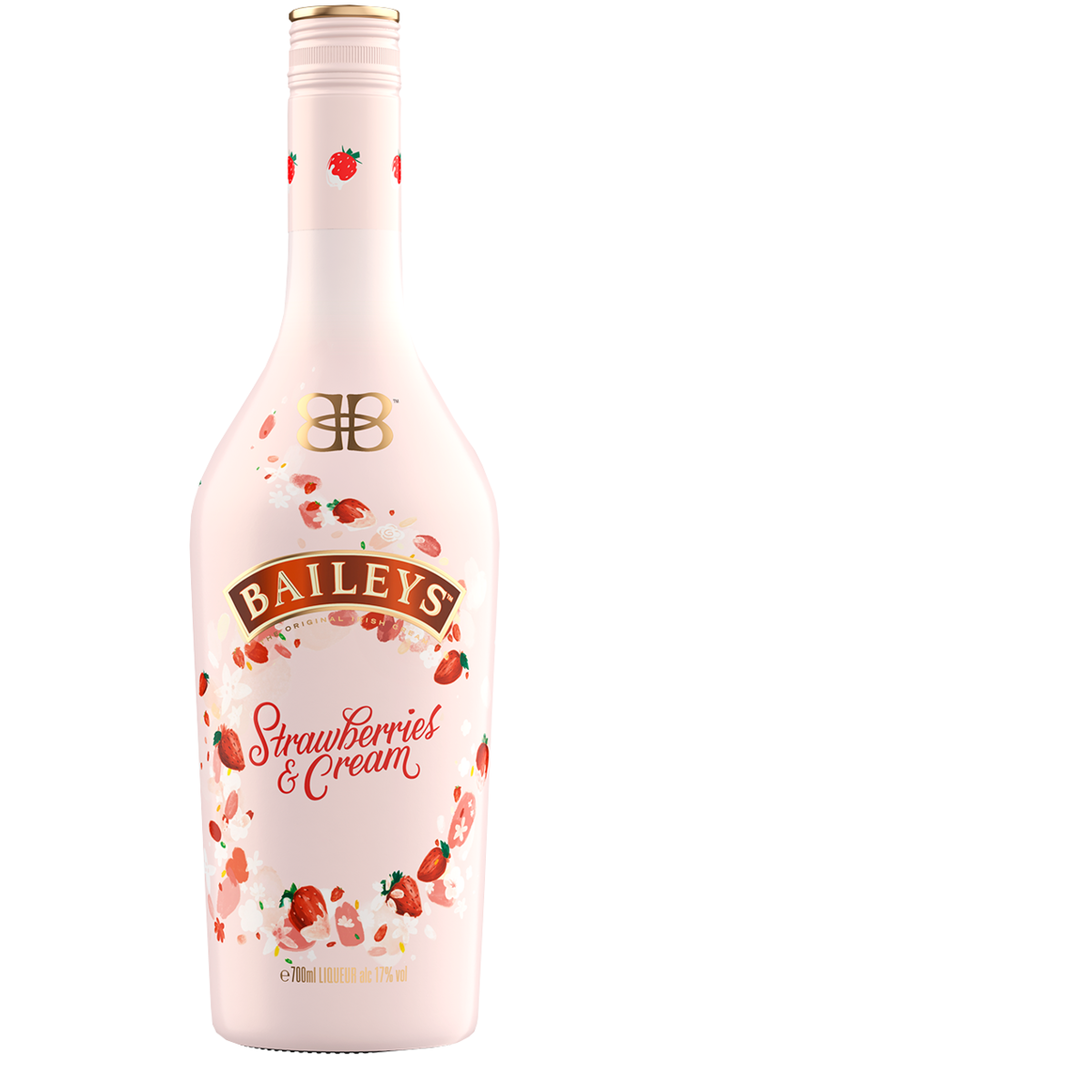 Ликер Baileys Strawberry & Cream 0,7 л - отзывы покупателей на маркетплейсе  Мегамаркет | Артикул: 100031336774