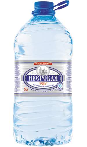 Вода минеральная питьевая Иверская негазированная 5 л – купить в Москве ...