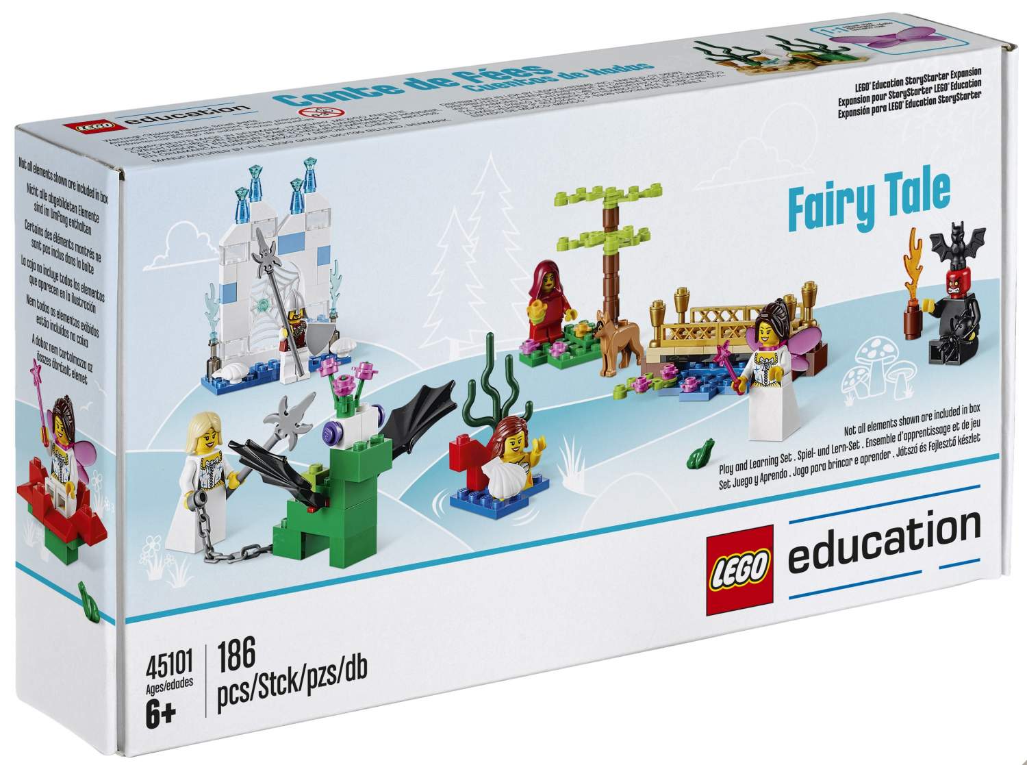 Купить конструктор LEGO Education StoryStarter Сказка 45101, цены на  Мегамаркет | Артикул: 100029255692