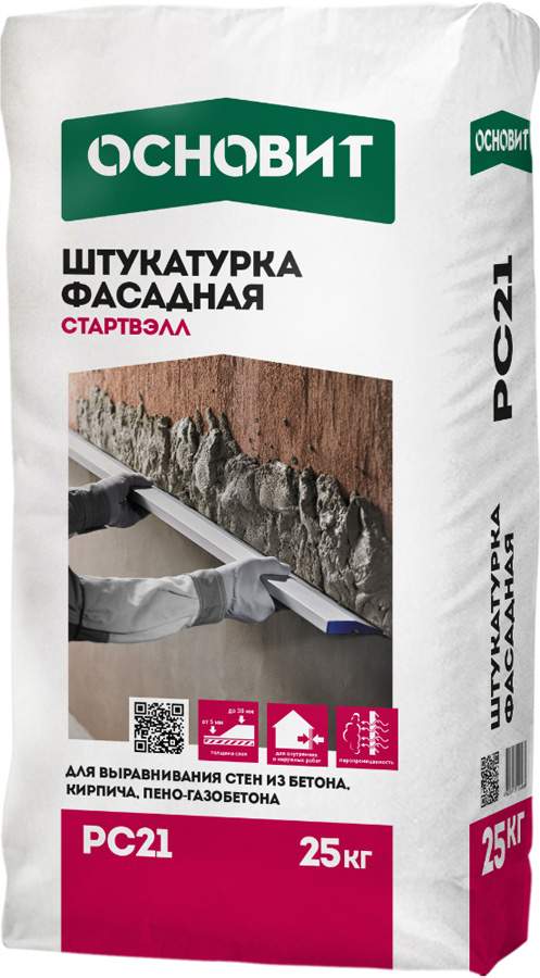 Штукатурка фасадная стартвэлл. Штукатурка фасадная стартвэлл