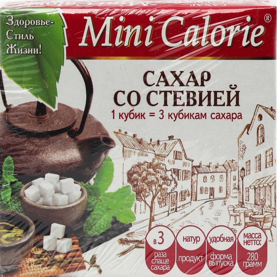 Купить сахарозаменитель Mini Calorie стевия в гранулах 280 г, цены на  Мегамаркет | Артикул: 100046827149