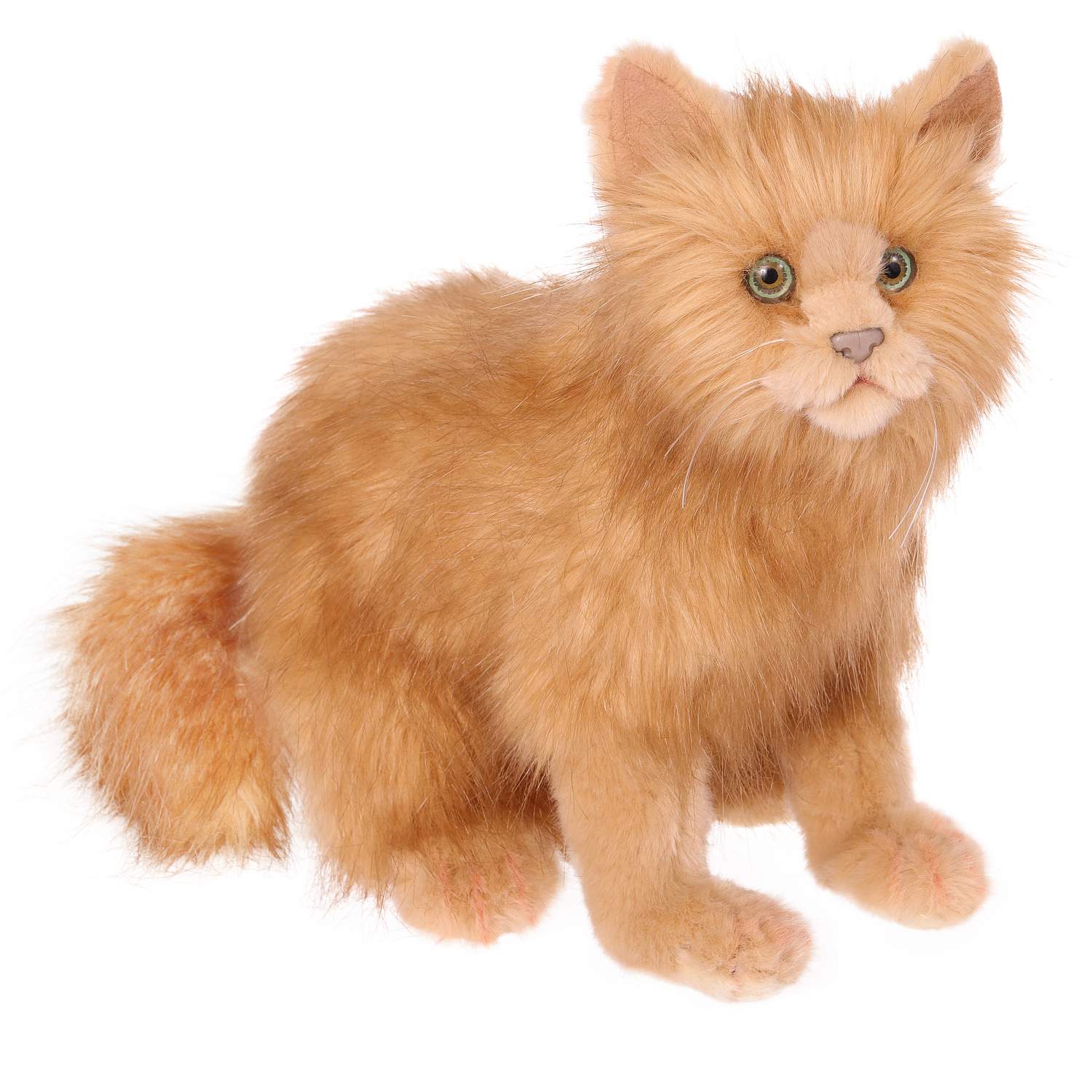 Отзывы о реалистичная мягкая игрушка Hansa Creation Кошка, рыжая, 27 см -  отзывы покупателей на Мегамаркет | мягкие игрушки 4223 - 100002123377