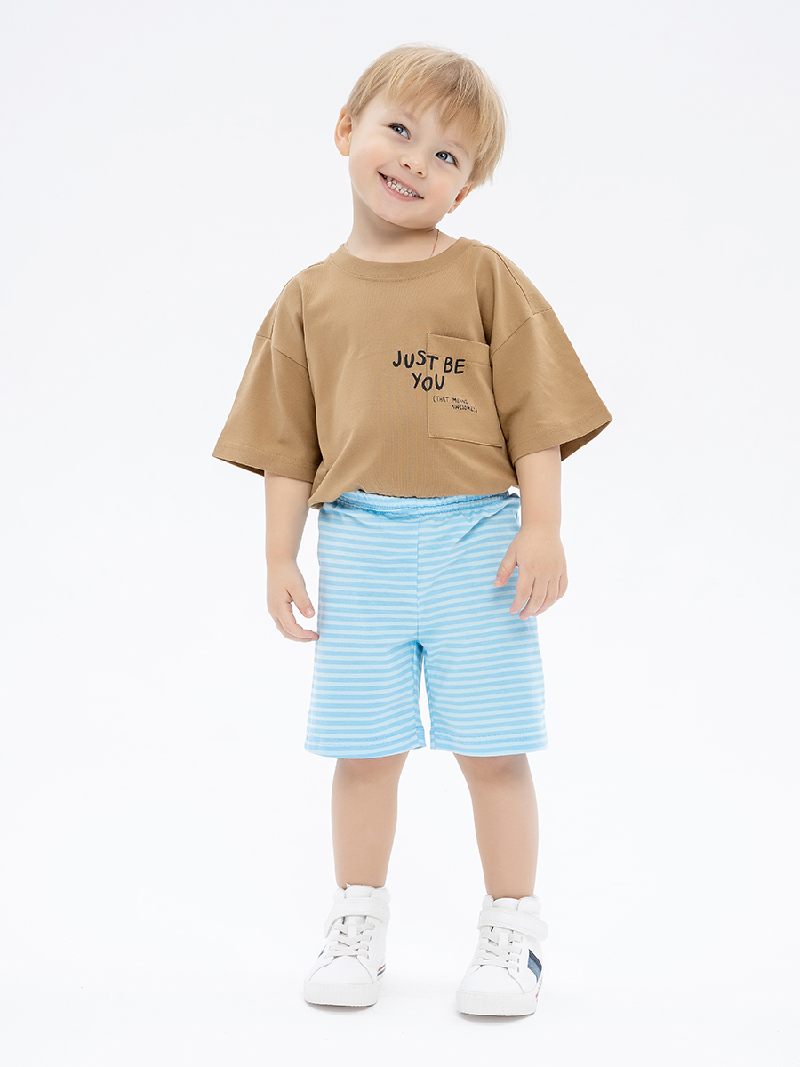 Купить шорты детские для мальчиков КотМарКот 577441911 Цвет голубой размер  128, цены на Мегамаркет | Артикул: 600006719764