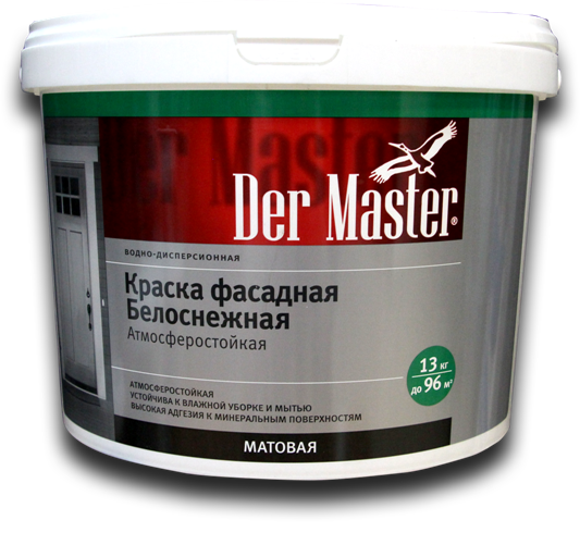 Краски для наружных работ Der Master - купить краски для наружных работ ...