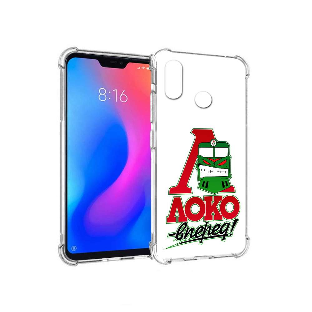 Чехол MyPads Tocco для Xiaomi Redmi 6 Pro ФК локо вперед  (PT113887.306.181), купить в Москве, цены в интернет-магазинах на Мегамаркет