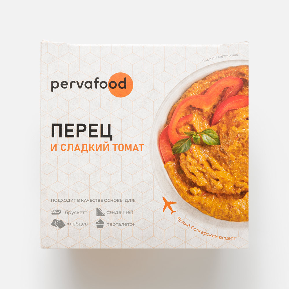 Закуска Pervafood Крем-паста с болгарским перцем 140 г - отзывы покупателей  на маркетплейсе Мегамаркет | Артикул: 100046826880