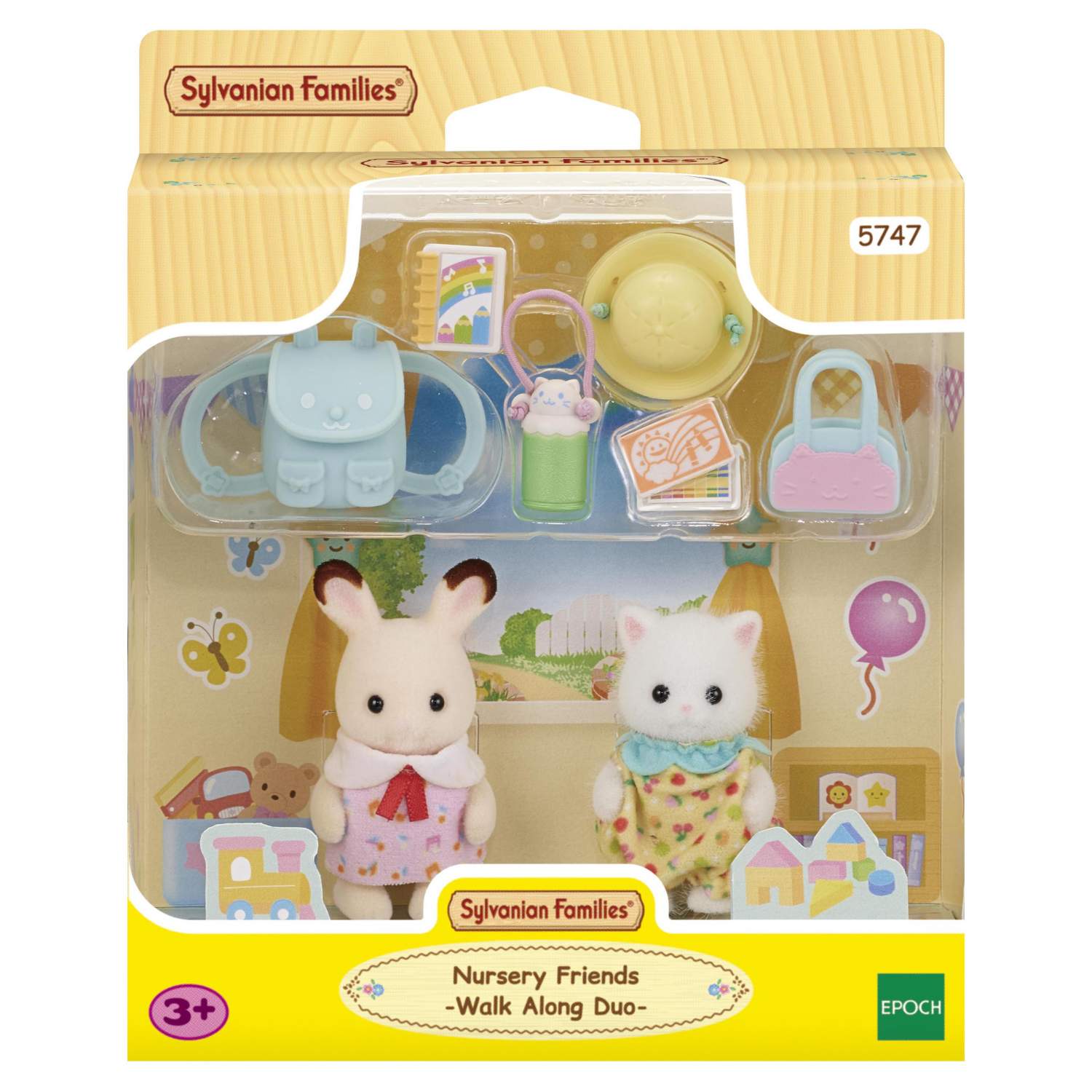 Набор Sylvanian Families Малыши на прогулке 5747 - купить в ИП Хаджи М.С.,  цена на Мегамаркет