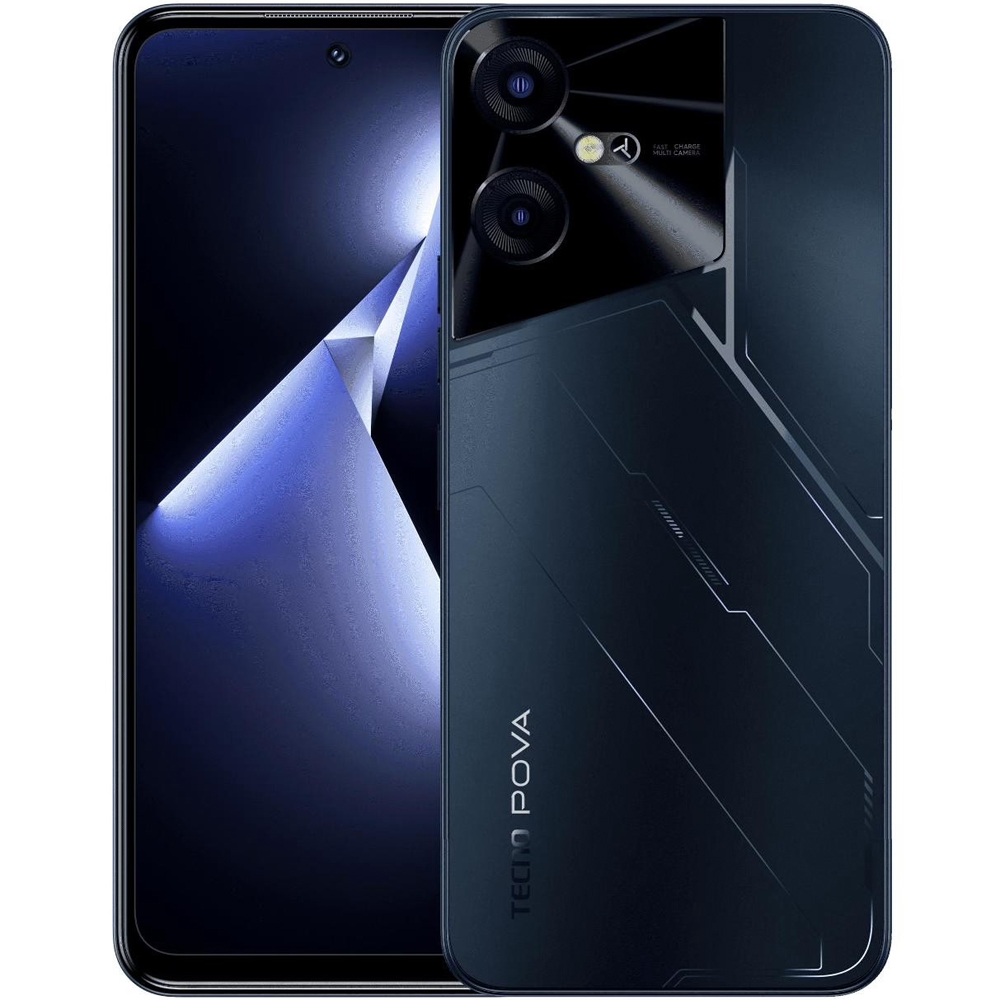 Смартфон Tecno POVA Neo 3 4/128GB Black (LH6n), купить в Москве, цены в  интернет-магазинах на Мегамаркет