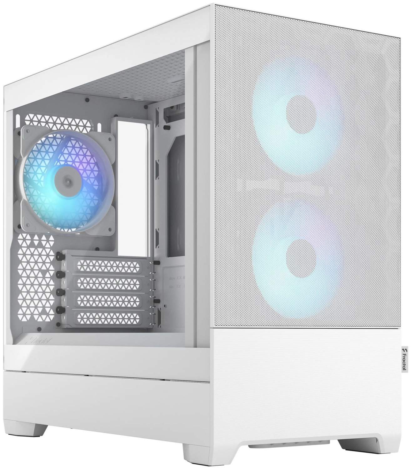 Корпус компьютерный Fractal Design Mini Air RGB (fd-c-por1m-01) White -  отзывы покупателей на Мегамаркет