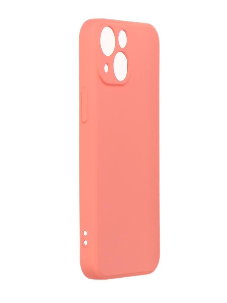 Чехол Pero для Apple iPhone 13 mini Liquid Silicone Coral PCLS-0068-OR,  купить в Москве, цены в интернет-магазинах на Мегамаркет