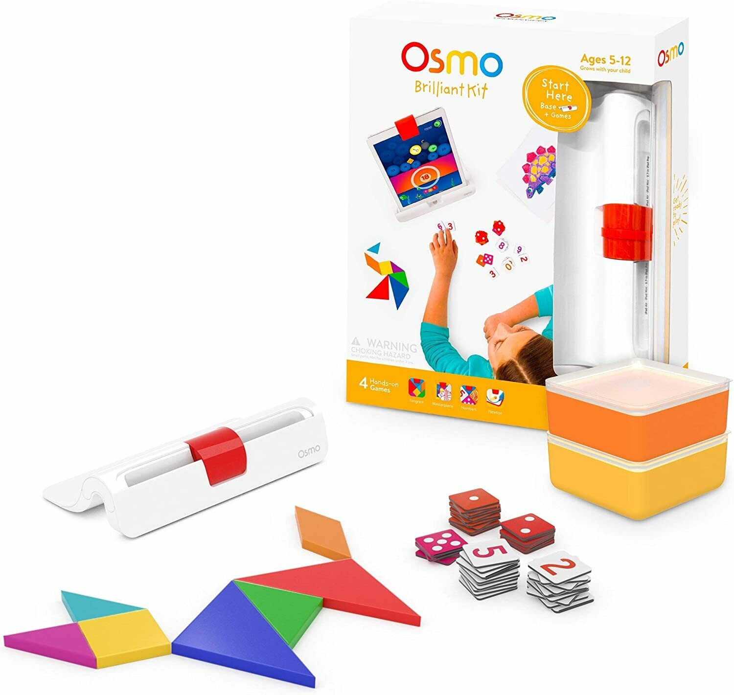 Игровая система Osmo BRILLIANT KIT для развлечений и развития детей for  Ipad 4 в 1 – купить в Москве, цены в интернет-магазинах на Мегамаркет