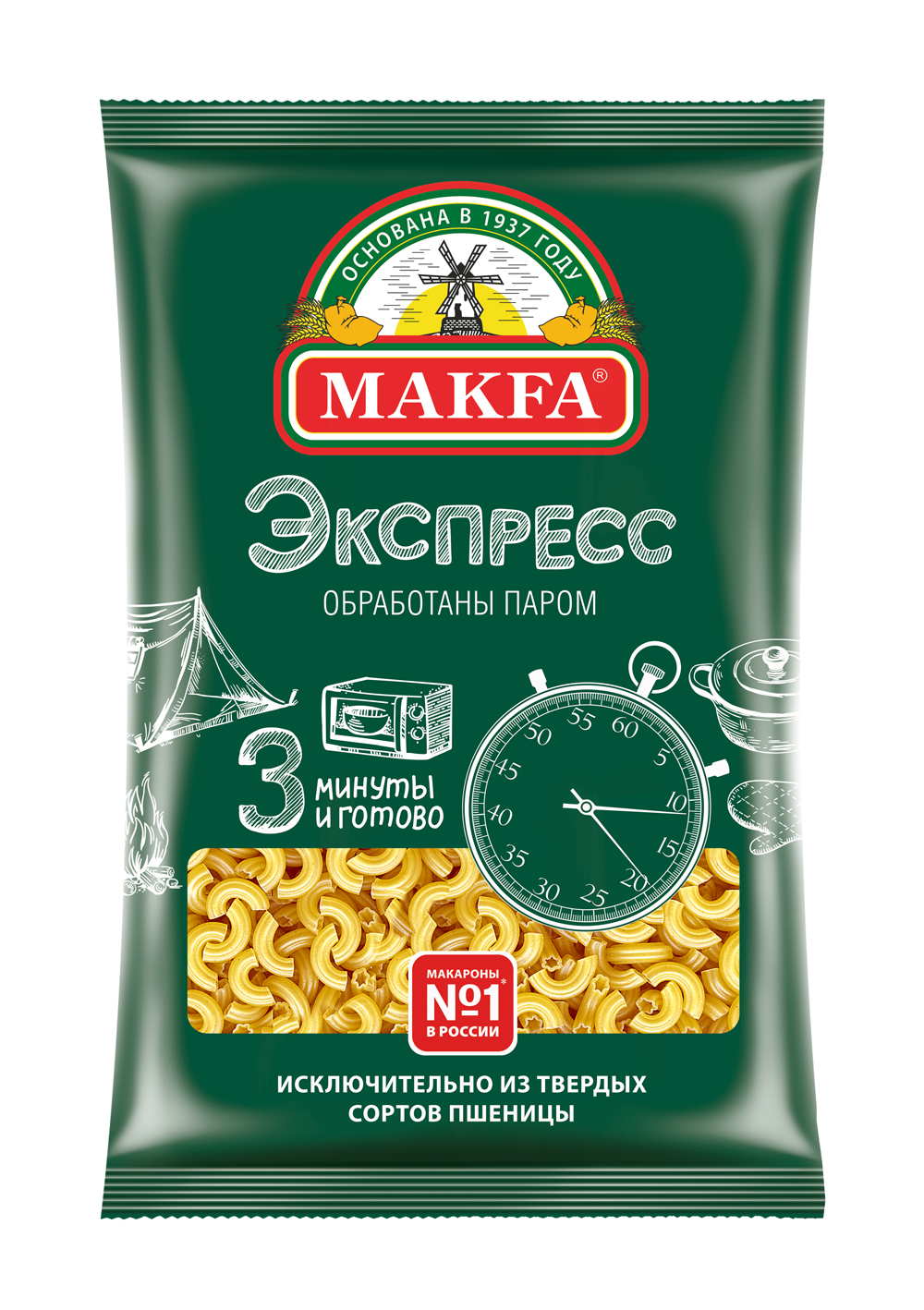 Макаронные изделия Makfa Рожки 400 г - отзывы покупателей на маркетплейсе  Мегамаркет | Артикул: 100029253356