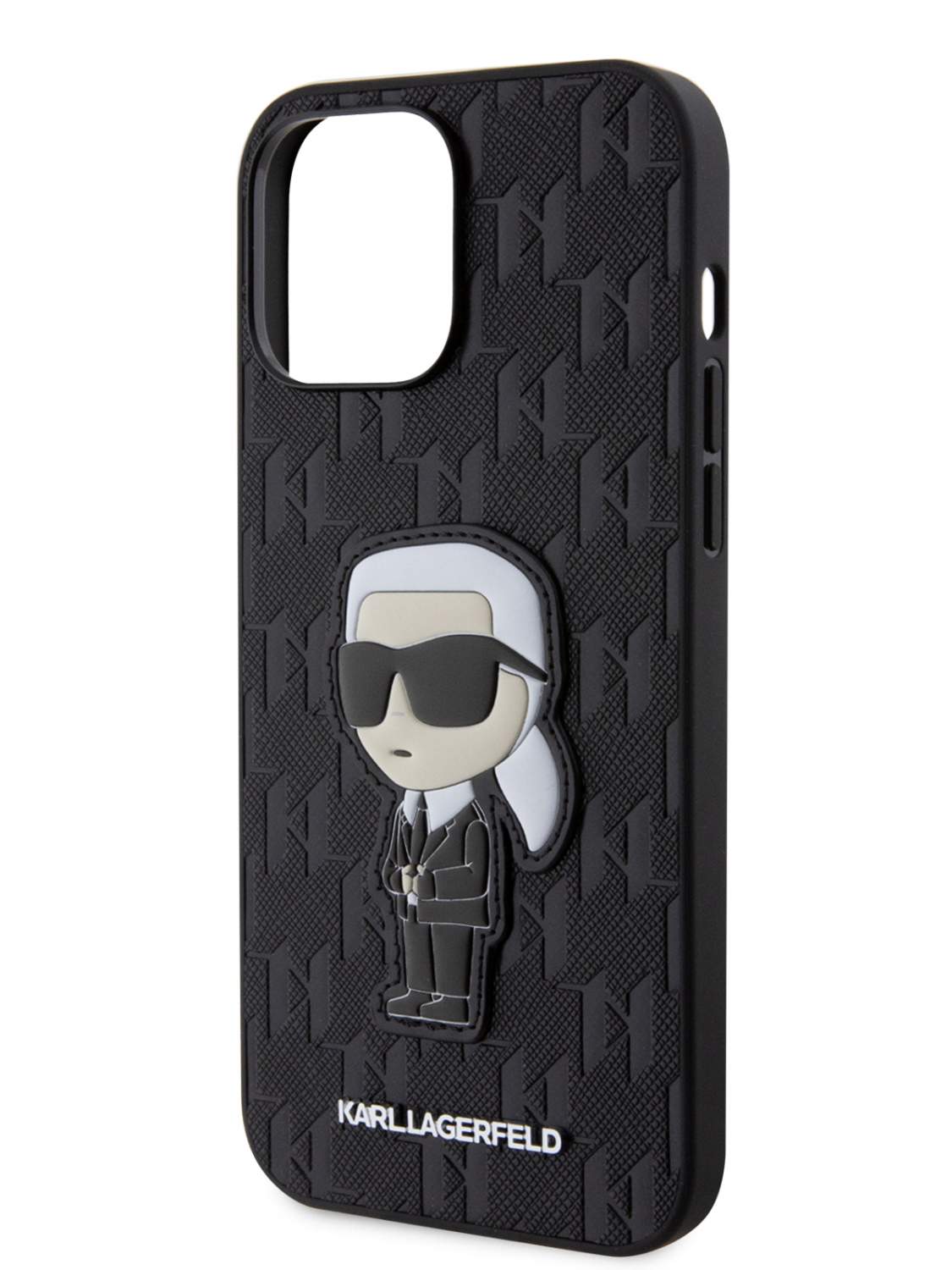 Чехол Karl Lagerfeld для iPhone 13 Pro Max из экокожи Black, купить в  Москве, цены в интернет-магазинах на Мегамаркет