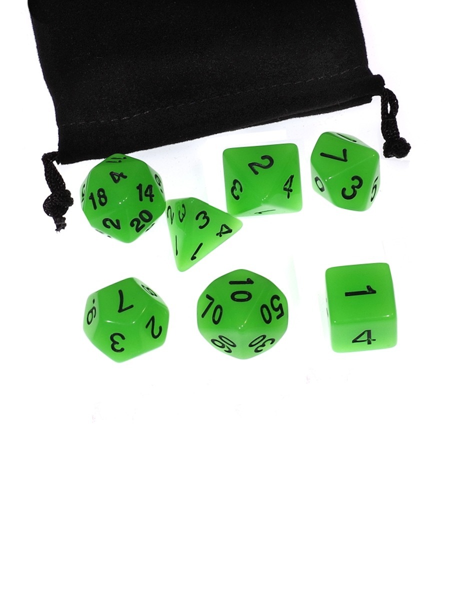 Set stuff. Набор кубиков stuff-pro для ролевых игр (светящийся натуральный). светящиеся игральные кости. stuff pro кубики металлические. игральные кубики пнд зеленые.