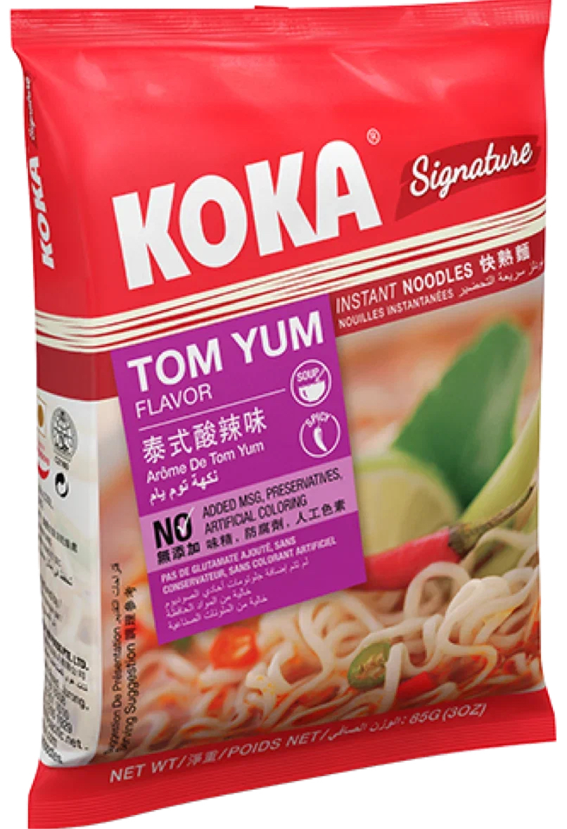 Лапша быстрого приготовления КОКА Signature Tom Yum со вкусом Том Ям, 85 г  - отзывы покупателей на Мегамаркет