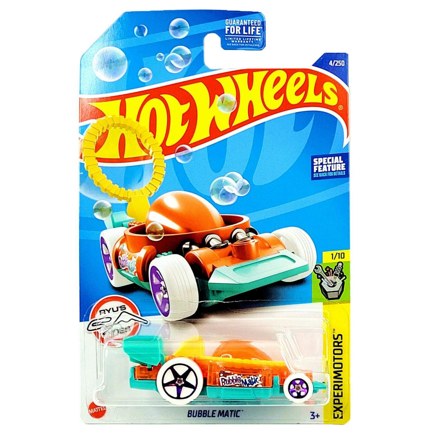 Машинка Hot Wheels Bubble Matic C4982/HCV46 - отзывы покупателей на  Мегамаркет