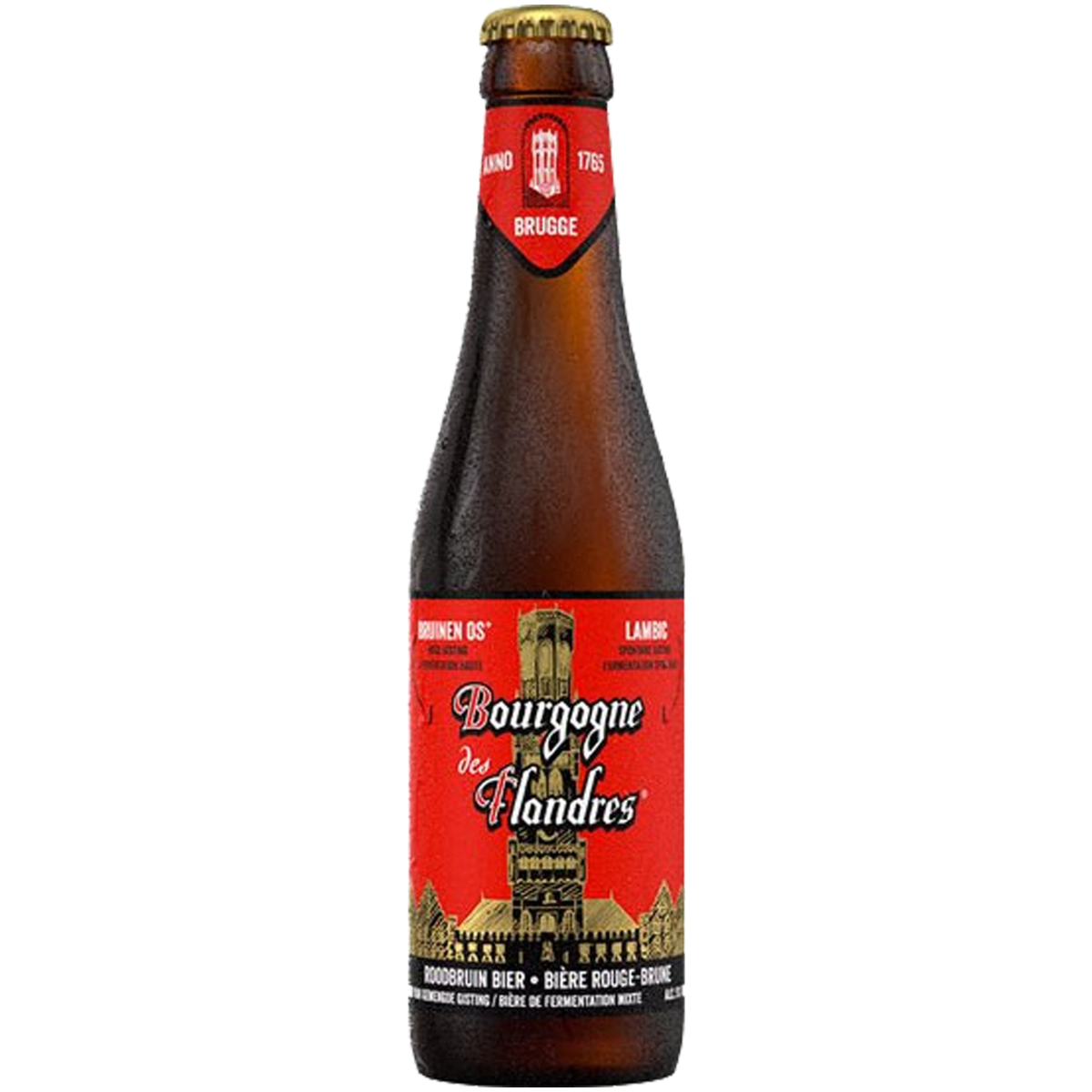 Характеристики - пивной напиток Bourgogne des Flandres 0,33 л - маркетплейс...