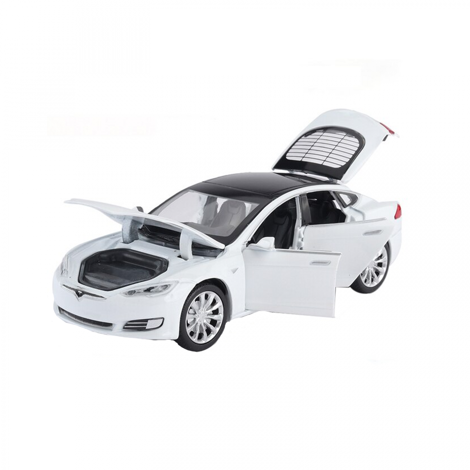 Масштабная модель автомобиля Tesla Model S 1/32 white – купить в Москве,  цены в интернет-магазинах на Мегамаркет