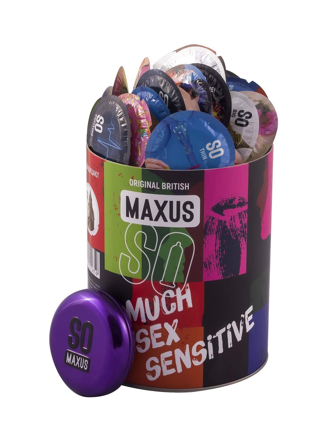 Презервативы MAXUS So Much Sex SENSITIVE Цветной (100 шт.)/0901-031 –  купить в Москве, цены в интернет-магазинах на Мегамаркет