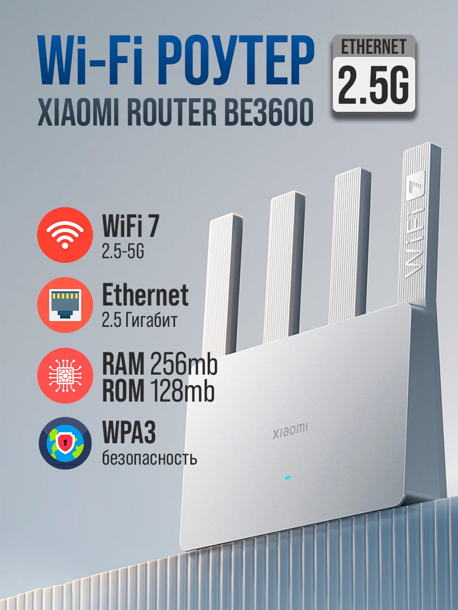 Xiaomi wi fi router be3600