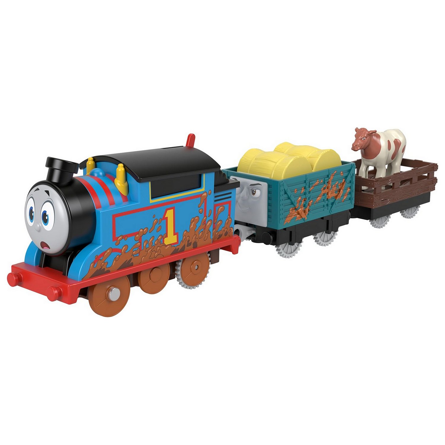 Паровозик Thomas & Friends Грязный Томас HFX97/HDY73 – купить в Москве,  цены в интернет-магазинах на Мегамаркет