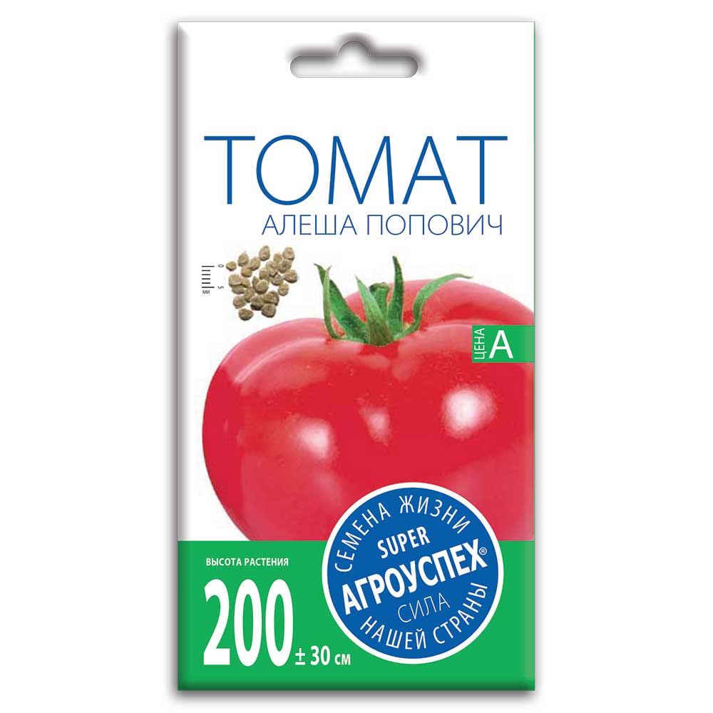 Семена томат Агроуспех Алеша попович 1 уп. - отзывы покупателей наМегамаркет