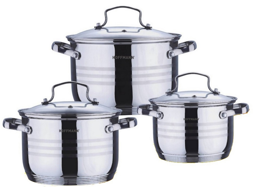 Наборы посуды HOFFMANN - купить наборы посуды Хоффман, цены на Мегамаркет