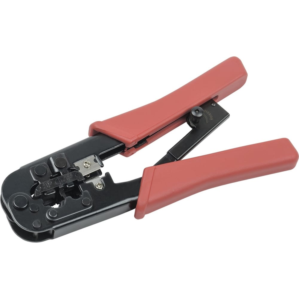 Инструмент IEK ITK обжимной RJ-45/12 с храповиком и механизмом ...