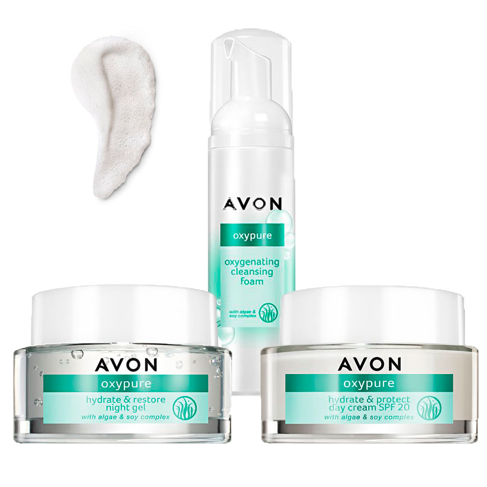 Купить набор для лица AVON Nutraeffects Чистый кислород, цены на Мегамаркет  | Артикул: 600005162040