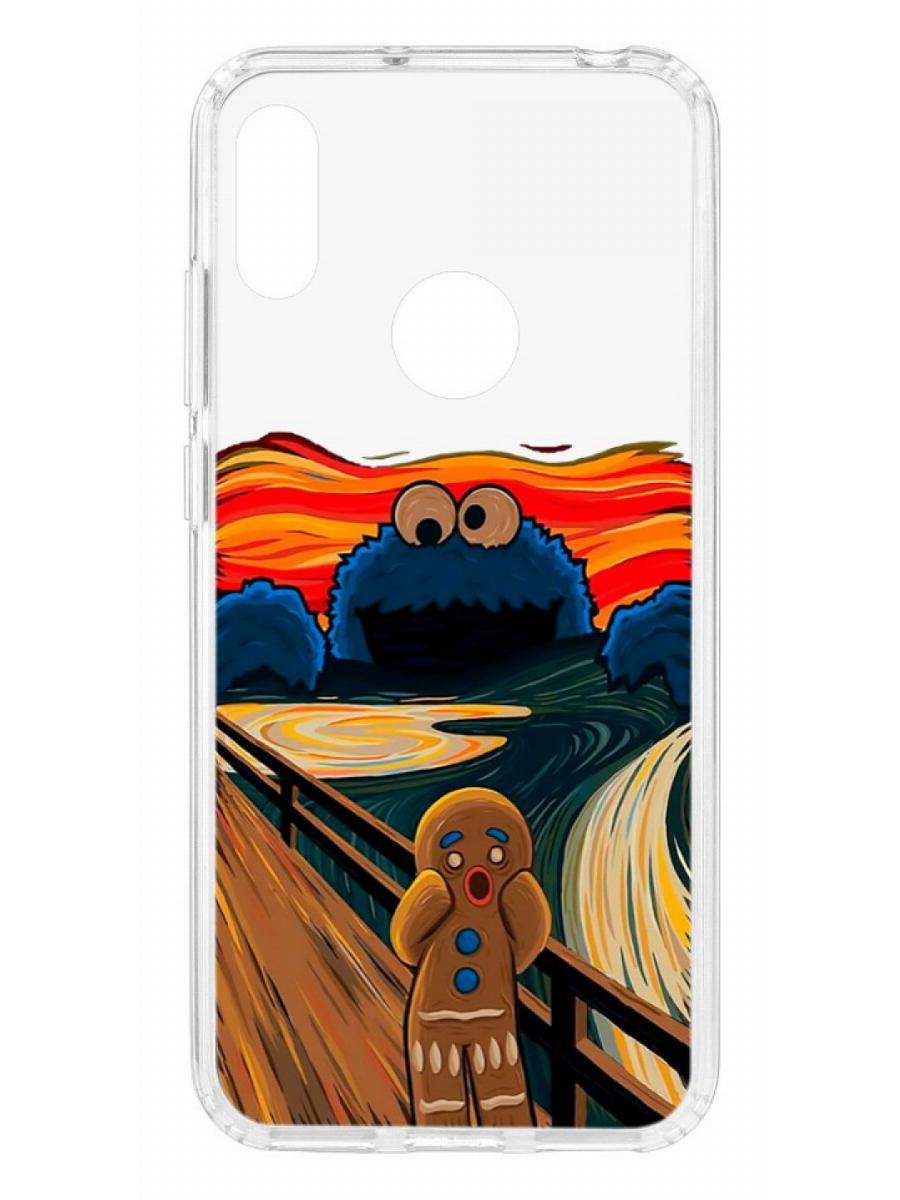 Чехол на Huawei Y6 2019 Kruche Print Cookie Scream – купить в Москве, цены  в интернет-магазинах на Мегамаркет